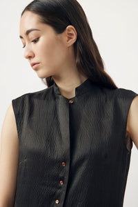 “BETTY” all in one suit <p> </p>(mud dyed silk)</p><p>❮受注商品❯ </p>