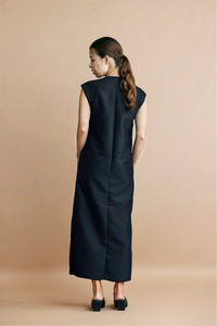 <p>"French Sleeve Dress"</p><p>( Wool/Silk Double Cloth )</p> <限定品>