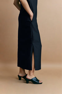 <p>"French Sleeve Dress"</p><p>( Wool/Silk Double Cloth )</p> <限定品>