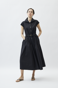 <p>"Robe froncée"</p> <p>( Cotton Twill )</p>