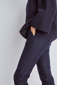 <p>“SLIM FIT” pants <p> </p>(stretch botany)</p>
