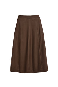 <p>"Semiflared Skirt"</p><p>( Super 120's lambs wool )</p>